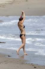 KATE HUDSON in Bikini at a Beach in Malibu