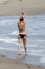 KATE HUDSON in Bikini at a Beach in Malibu