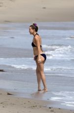 KATE HUDSON in Bikini at a Beach in Malibu