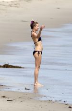 KATE HUDSON in Bikini at a Beach in Malibu