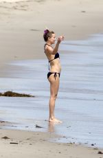 KATE HUDSON in Bikini at a Beach in Malibu