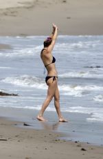 KATE HUDSON in Bikini at a Beach in Malibu