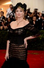 KATE UPTON at MET Gala 2014 in New York