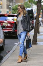 KATHERINE MCHEE Leaves the Four Seasons Hotel in New York