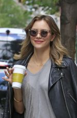 KATHERINE MCHEE Leaves the Four Seasons Hotel in New York