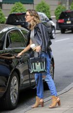 KATHERINE MCHEE Leaves the Four Seasons Hotel in New York