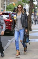 KATHERINE MCHEE Leaves the Four Seasons Hotel in New York
