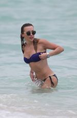 KATIE CASSIDY in Bikini on the Beach in Miami 0305