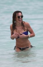 KATIE CASSIDY in Bikini on the Beach in Miami 0305