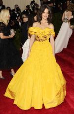 KATIE HOLMES at MET Gala 2014 in New York