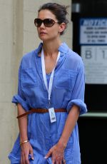 KATIE HOLMES Out and About in New York 2705