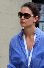 KATIE HOLMES Out and About in New York 2705