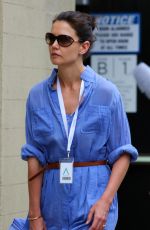 KATIE HOLMES Out and About in New York 2705