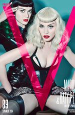 KATY PERRY and MADONNA in V Magazine, V89/Summer 2014 Issue