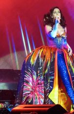 KATY PERRY Performs at Prismatic World Tour in Belfast