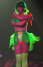 KATY PERRY Performs at Prismatic World Tour in Belfast