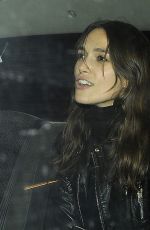 KEIRA KNIGHTLEY at Chiltern Firehouse in Lodon