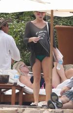 KELLIE PICKLER in Bikini at a Pool in Cabo San Lucas