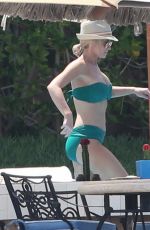 KELLIE PICKLER in Bikini at a Pool in Cabo San Lucas