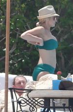 KELLIE PICKLER in Bikini at a Pool in Cabo San Lucas