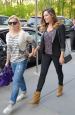 KELLU BROOK and ELISHA CUTHBERT Out and About in New York