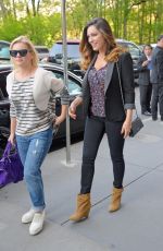 KELLU BROOK and ELISHA CUTHBERT Out and About in New York