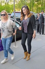 KELLU BROOK and ELISHA CUTHBERT Out and About in New York