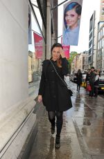 KELLY BROOK Shopping at Selfridges in London