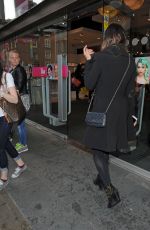 KELLY BROOK Shopping at Selfridges in London