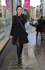 KELLY BROOK Shopping at Selfridges in London