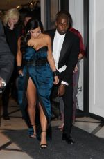KIM KARDASHIAM Heading to the MET Gala 2014 in New York