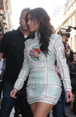 KIM KARDASHIAN Arrives at Costes Restaurant in Paris
