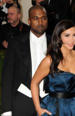 KIM KARDASHIAN at MET Gala 2014 in Ney York
