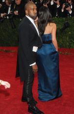 KIM KARDASHIAN at MET Gala 2014 in Ney York
