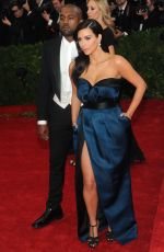 KIM KARDASHIAN at MET Gala 2014 in Ney York