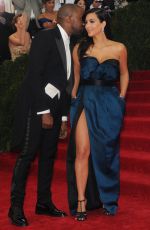 KIM KARDASHIAN at MET Gala 2014 in Ney York