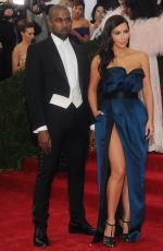 KIM KARDASHIAN at MET Gala 2014 in Ney York