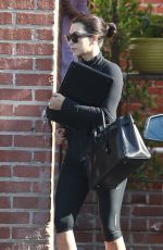 KIM KARDASHIAN in Leggings Out in Beverly Hills