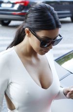 KIM KARDASHIAN Out and About in Paris