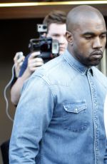 KIM KARDASHIAN Out and About in Paris