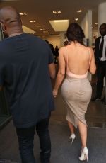 KIM KARDASHIAN Out Shopping in Paris