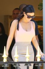 KIM KARDASHIAN Out Shopping in Paris