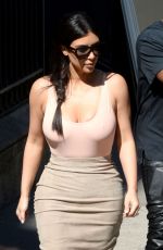 KIM KARDASHIAN Out Shopping in Paris