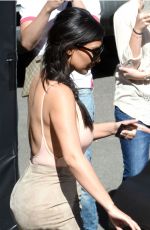 KIM KARDASHIAN Out Shopping in Paris