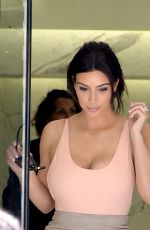 KIM KARDASHIAN Out Shopping in Paris