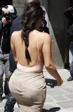 KIM KARDASHIAN Out Shopping in Paris