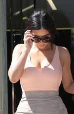 KIM KARDASHIAN Out Shopping in Paris