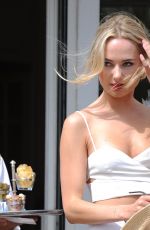 KIMBERLEY GARNER Out and About in Cannes
