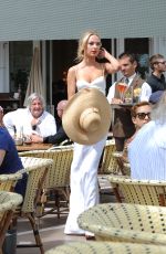 KIMBERLEY GARNER Out and About in Cannes