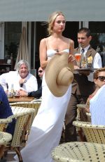 KIMBERLEY GARNER Out and About in Cannes